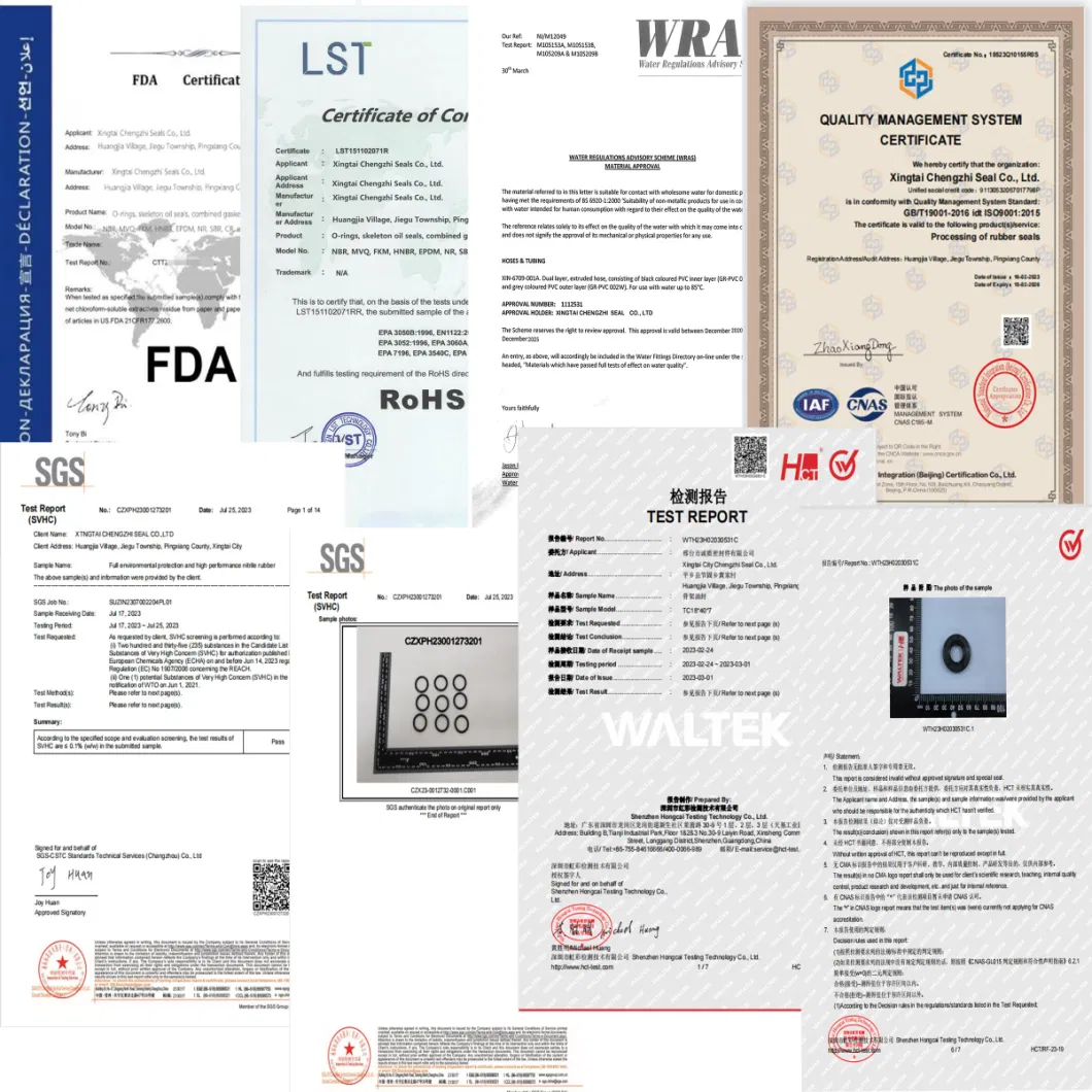 石油シールと工業用ゴムシールの統合 21