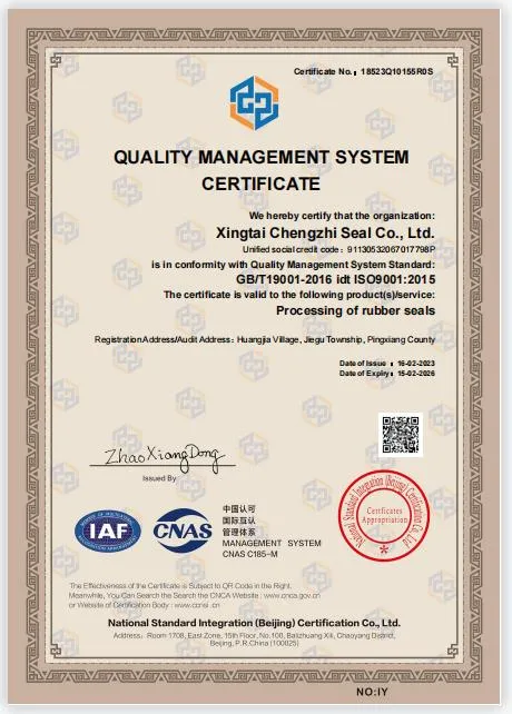 異なる産業用アプリケーションと環境のためのショック吸収油密封 11